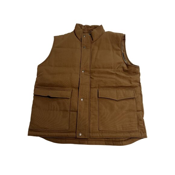 Dakota Insulated Vest in Brown